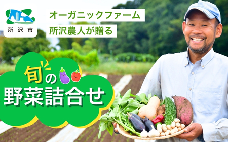 旬の野菜詰め合わせ 7～8種 | 野菜セット 詰め合わせ セット オーガニックファーム所沢農人