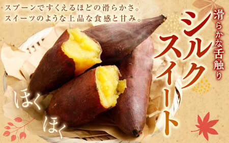 【 訳あり 】“熟成” 茨城県産 さつまいも 【 シルクスイート 】 約5kg （茨城県共通返礼品・行方市産） 芋 いも サツマイモ 野菜 やさい 国産