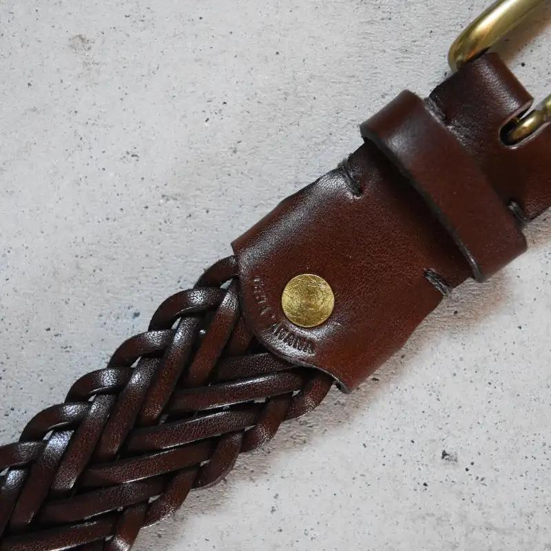 Teha’amana Mesh Belt 30mm メッシュベルト キャメル ショートサイズ 