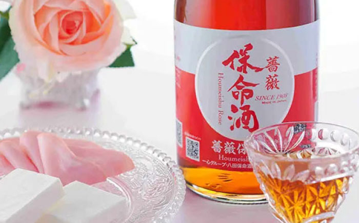 酒 薔薇保命酒 720ml 広島県福山市/八田保命酒舗 お酒 薔薇 バラ ギフト リキュール [BAET006]
