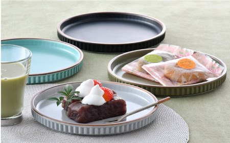 【波佐見焼】ギアシリーズ プレート 小（17.5cm） マットカラー 4枚セット 食器 皿 【大新窯】 [DC99]  波佐見焼