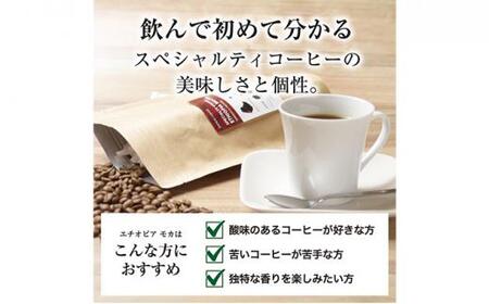 珈琲 スペシャルティーコーヒー豆【豆のまま】エチオピア モカ シャキッソ ナチュラル G1 600g