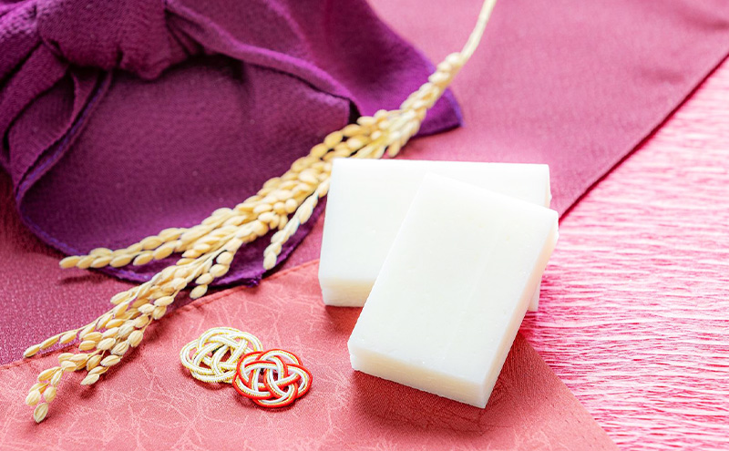 かに米セット/切り餅・お米/切り餅とお米のセット　上越市 もち コシヒカリ お取り寄せ グルメ 贈答