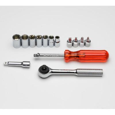 ふるさと納税 東大阪市 ソケットレンチセット　F217M-F　　　　　　　差込角1/4inch(6.3mm) |  | 01