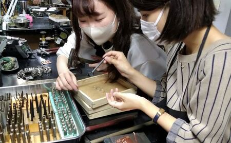 彫金 刻印 リング 制作 体験 コース 2名 FABBRICA OSAWA ／ 体験チケット
