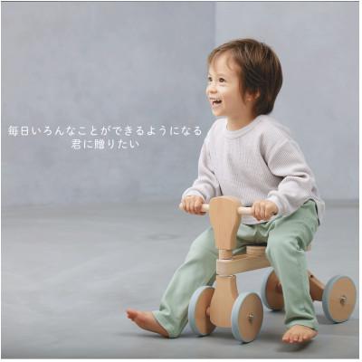 ふるさと納税 三木市 HOPPL(ホップル)オリジナル商品　ファーストウッディバイク ホワイト |  | 01