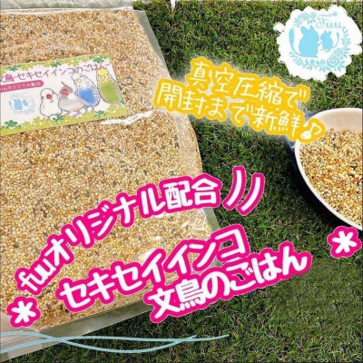 fuu 文鳥・セキセイインコのごはん(3kg)　[145S46]