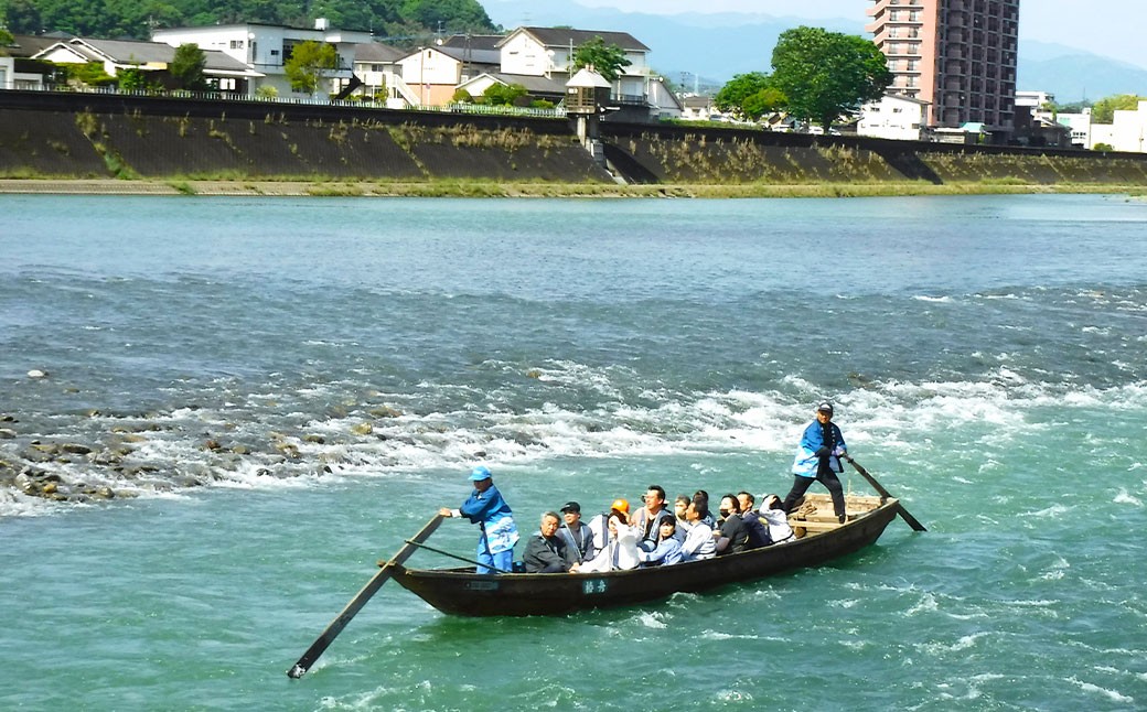
                  【平日限定】球磨川下り乗船券(ペア) ペア乗船券 日本三急流 球磨川 人吉 川下り 川くだり 桜 新緑 紅葉 乗船券 チケット 熊本県 人吉市
                