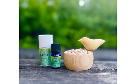 小鳥のディフューザーと森の香りのギフト