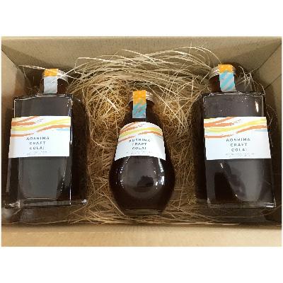 ふるさと納税 宮崎市 アオシマクラフトコーラ シロップ　200ml・400ml　3本セット |  | 03