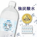 【ふるさと納税】強炭酸水 1L 12本 1ケース 計12L サーフ爽雫 (ソーダ) 国産炭酸水 割り材にもピッタリ_ ふるさと納税 ふるさと 炭酸水 炭酸 炭酸飲料 飲料 ペットボトル 山梨県 山梨市 山梨 人気 送料無料【1478285】