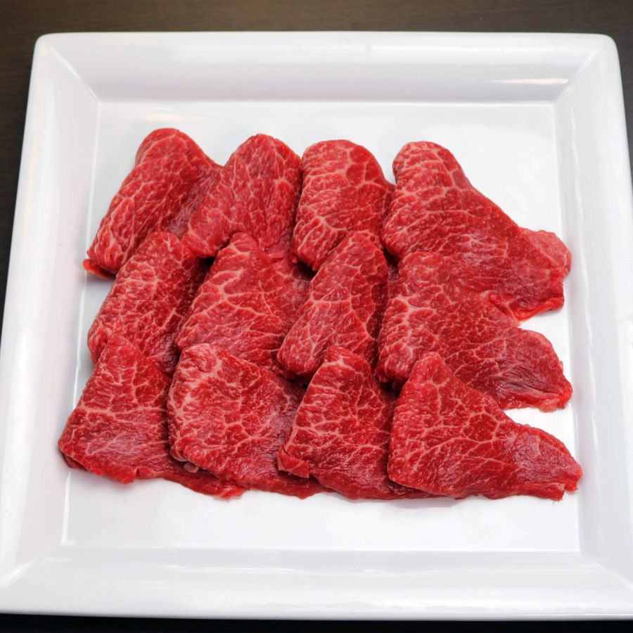 ＜いづつ屋＞亀岡牛赤身焼肉用350ｇ