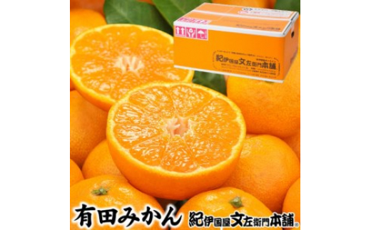 
ブランド有田みかん 約7.5kg(+傷み補填分500g)=合計8kg【サイズおまかせ】 ｜ 産地直送 薄皮 甘い 美味しい 和歌山県産 紀伊国屋文左衛門本舗
※2024年10月中旬～2025年1月中旬頃に順次発送予定
