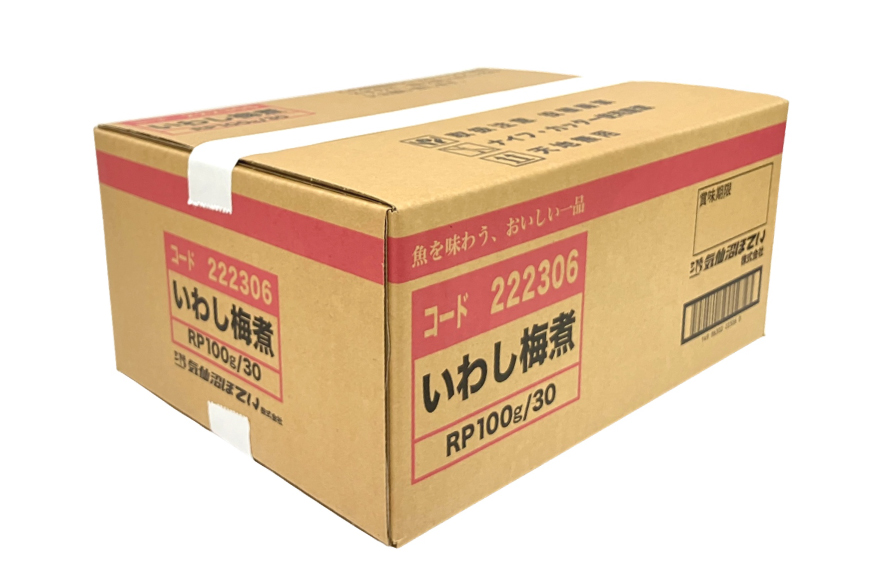 いわし 梅煮 100g 30袋 計3kg [気仙沼市物産振興協会 宮城県 気仙沼市 20565956] 魚 魚介類 梅煮 レトルト 簡単調理 常温 おかず 惣菜 国産