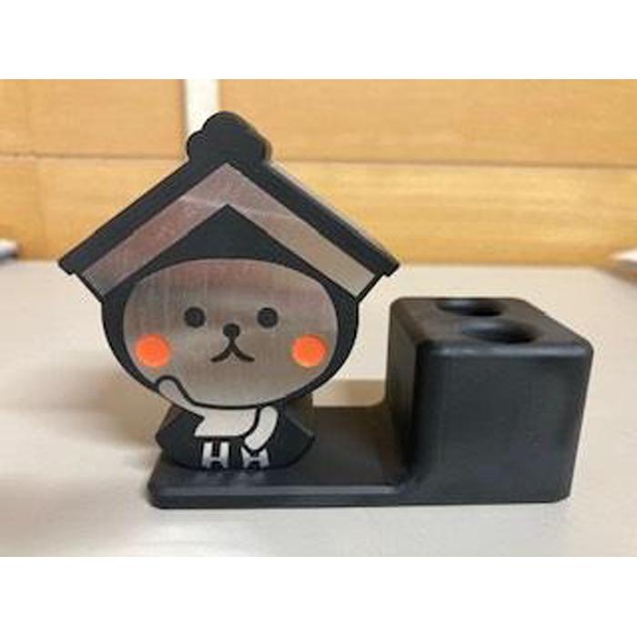 【ふるさと納税】とち介型　ペンスタンド【雑貨 日用品 人気 おすすめ 】