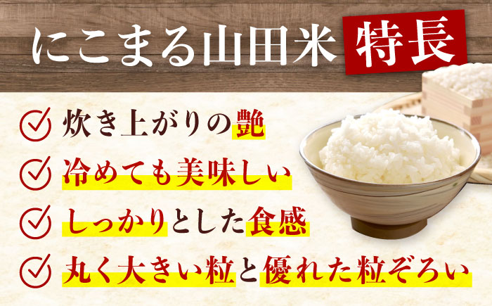 【令和7年11月以降発送】お米 農家自慢のお米 こだわりのにこまる 山田米 白米 10kg 米 こめ ブランド米 大粒 安心 安全 オススメ 人気 広島県福山市/株式会社吉川 [BAFU001]