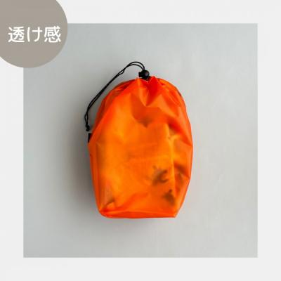 ふるさと納税 名古屋市 【M・3L・オレンジ】　大きめナイロン巾着袋　スタッフバッグ　スタッフサック |  | 01