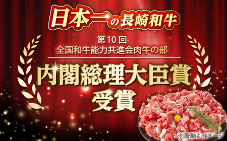 【3回定期便】 A4-A5 長崎和牛 切り落とし 1.2kg (600g×2） [DBS058]