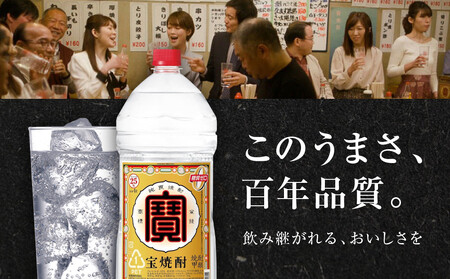 【宝酒造】宝焼酎25°4ＬエコペットＮ（人気,おすすめ,お酒）