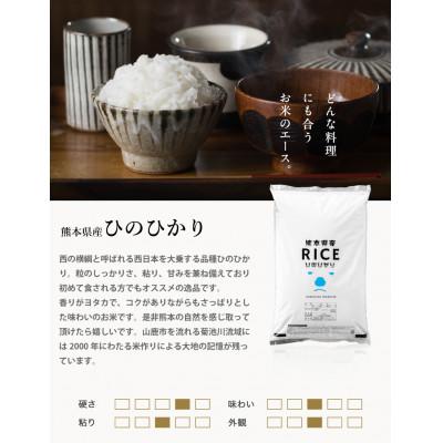 ふるさと納税 山鹿市 【令和7年産】【食味ランキング特A獲得】ヒノヒカリ 無洗米 20kg(5kg×4袋)熊本県産 |  | 01