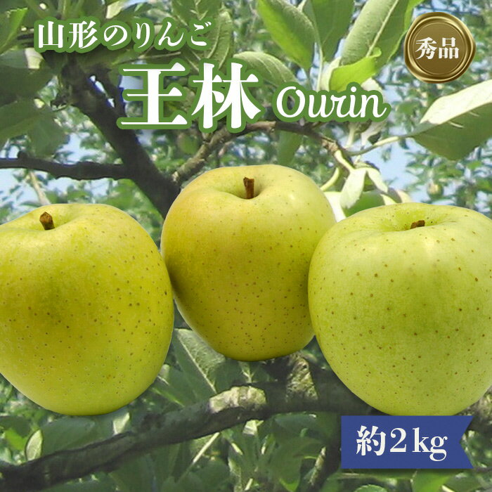 【ふるさと納税】【2025年11月発送分先行受付】「秀品」山形のりんご（王林）約2kg_H215(R7)
