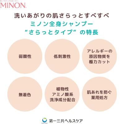 ふるさと納税 高崎市 ミノン全身シャンプーさらっとタイプ 詰替用380mL×8個セット |  | 02