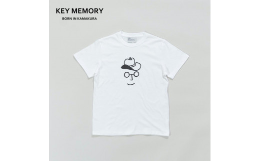 《1》【KEYMEMORY 鎌倉】カウボーイハットTシャツ WHITE