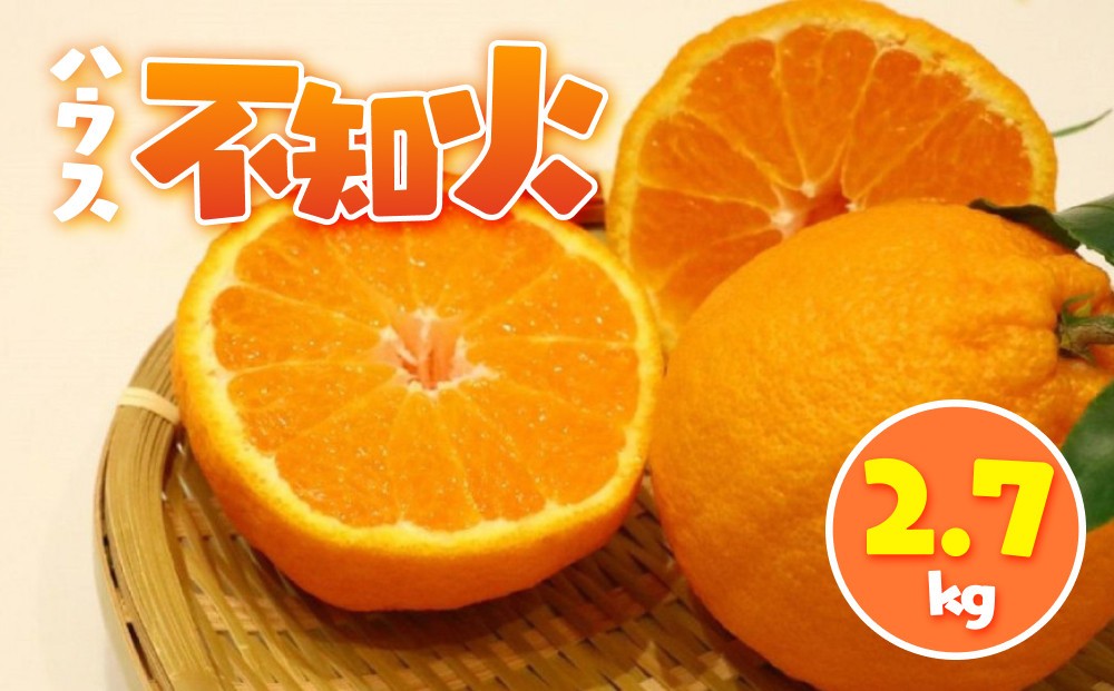 
                  ハウス不知火 2.7kg
                