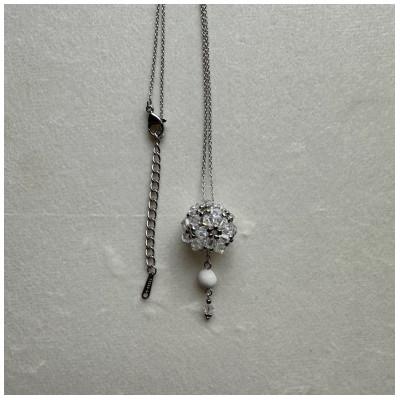 ふるさと納税 泉南市 ●アロマペンダント(ラウンド)シルバー |  | 02