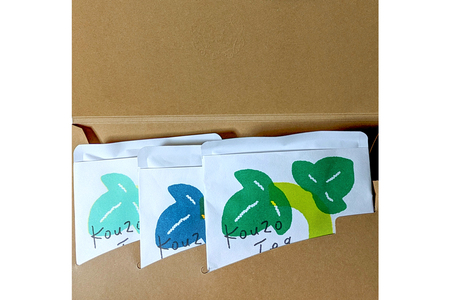 こうぞ香茶ギフト 3パックセット・和紙工房セット｜和紙 わし こうぞ 手すき 香茶 大竹市 広島県 [1791]