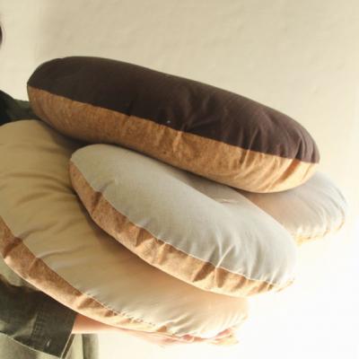 ふるさと納税 江東区 丸座布団　コルクレザー生地　60R 　60cm(ツムギクロス:わら) 【kt031-005-1】 |  | 02