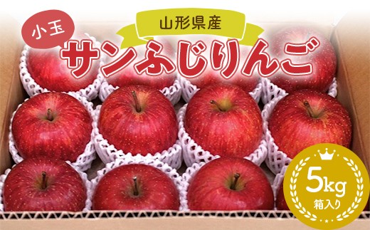 
                  【先行予約2026年12月発送開始】小玉ふじりんご 山形県産 小玉りんご（サンふじりんご）5kg 箱入り FSY-0880
                