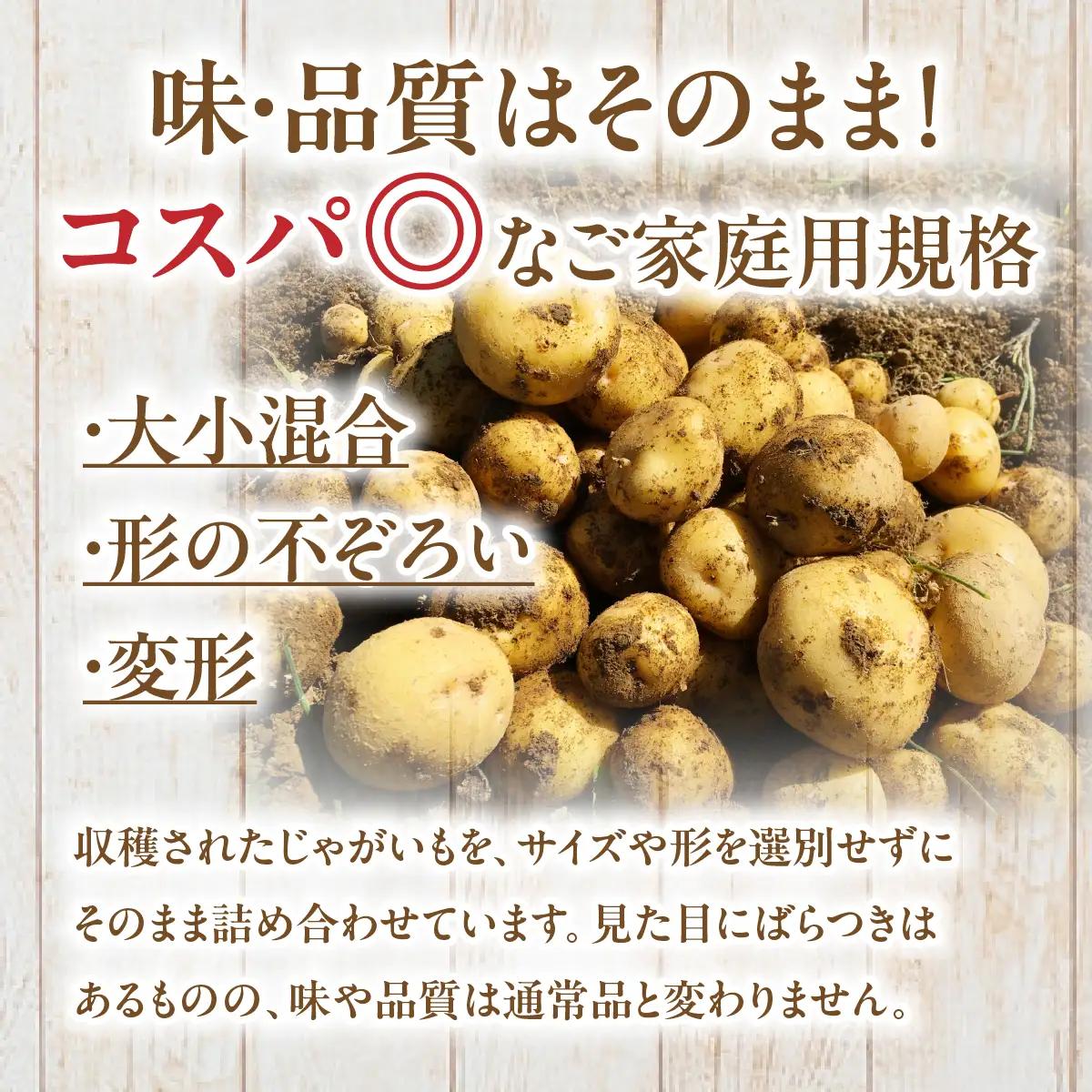 【2026年7月下旬頃より順次発送】(訳あり) じゃがいも キタアカリ 20kg ASG086
