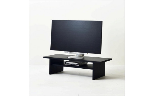 
            シンプルでおしゃれなテレビボード　konojiＴＶボード90／ブラック　テレビ台　無垢材　天然木　ロータイプ　完成品　ローボード　ローテーブル　センターテーブル　パソコンデスク　本棚
          