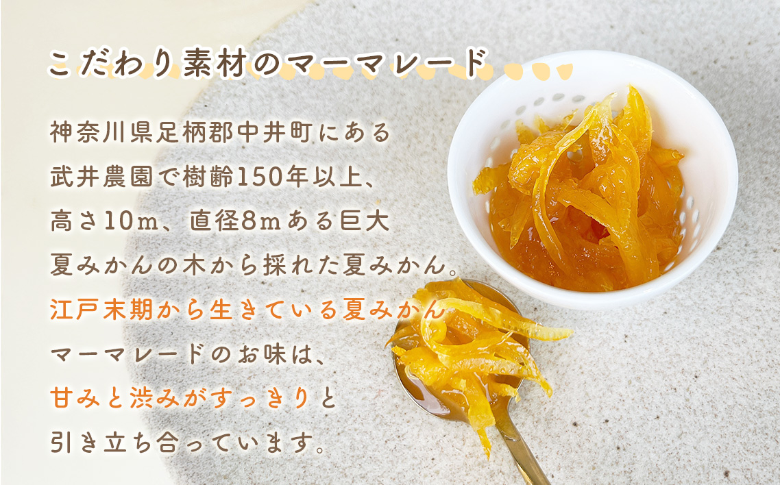 No.084 夏みかんマーマレード100g×2個