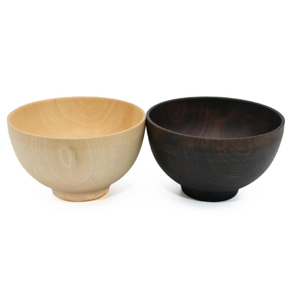 【ふるさと納税】水目桜 シフォンスープボール（L）ペアNA/DBR【TN183】 | 汁椀食器 椀 碗 日用品 人気 おすすめ 送料無料