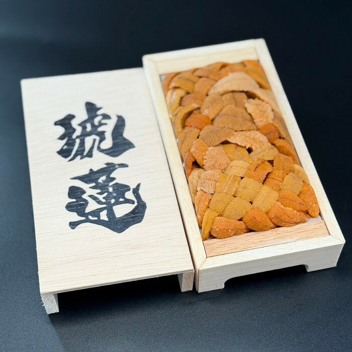 【ふるさと納税】【12月14日決済確定分まで年内配送】エゾバフンウニバラ詰め100g×1折 C-61005