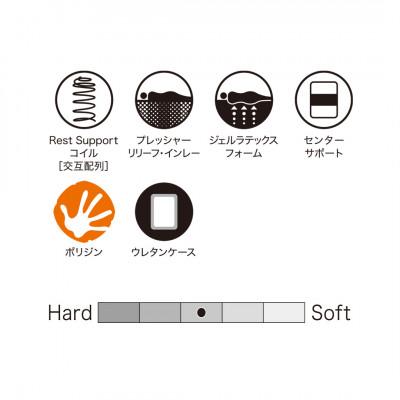 ふるさと納税 豊川市 【Sealy】クラウンジュエル クリスタルIV マットレス(シングル) |  | 01