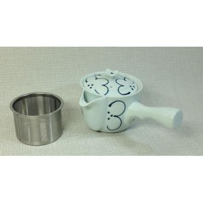 ふるさと納税 長崎県 【波佐見焼】容量325mlの急須 花紋　1 73457