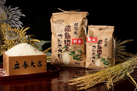 【令和7年産 新米】【高級】南魚沼塩沢産こしひかり5kg(無洗米)【令和7年11月下旬以降発送】【米 お米 こしひかり 南魚沼 米 無洗米 こめ 新潟 米】