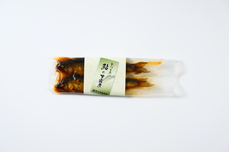 おりーぶ鮎の甘露煮 4尾 ～味一筋真心こめて～ | 鮎の甘露煮 鮎 アユ あゆ かんろに カンロニ 甘い ご飯のお供 贈答 ギフト 茨城県 古河市 _BC15