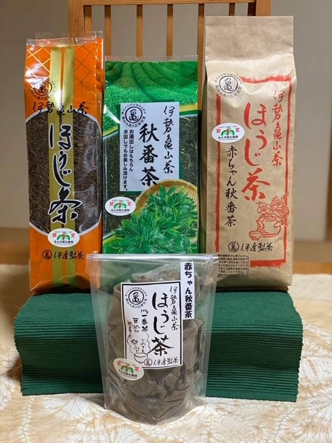 
（亀）伊達製茶 亀山産ほうじ茶、番茶の詰合せ 亀山市/伊達丸亀製茶 伊勢茶 セット 送料無料 [AMAH002]
