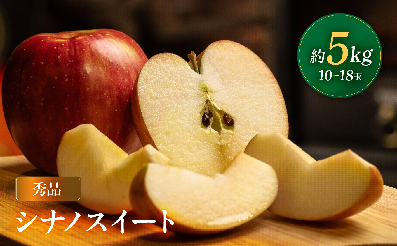 南信州産 シナノスイート 約5kg ＜2026年10月中旬～順次発送＞ ＪＡみなみ信州ＤＭセンター飯田市
