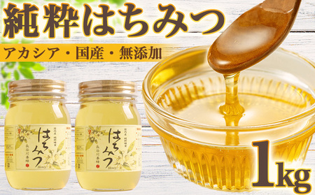 蜂蜜 アカシア 1kg 三重県産 蜂蜜 先行予約 2026年採集