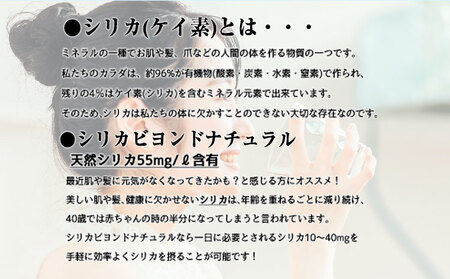 シリカビヨンドナチュラルラベルレス300ml×20本入 ルーシッド株式会社 《90日以内に出荷予定(土日祝除く)》 熊本県南阿蘇村 天然水 ラベルレス