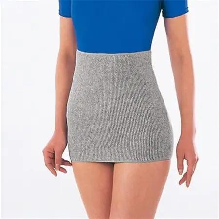 日本製 EM-X 備長炭 のびのび 腹巻き ゆったり (2枚組) グレー (2956-2431)_装飾品・工芸品  服飾小物 _【1088688】