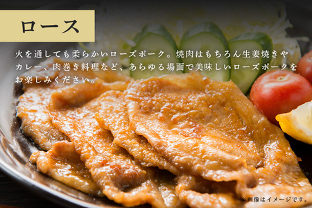 ローズポーク　ロース生姜焼き用（4mm）500g【茨城県共通返礼品 / 茨城県産】 C09-014