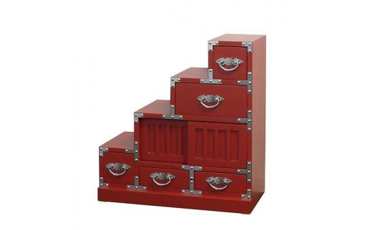 朱雀　階段箪笥　左下がり