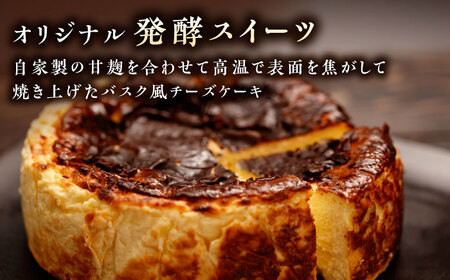 【12回定期便】HACO 甘麹のクリームチーズケーキ 880g【metro】[ZEH008]