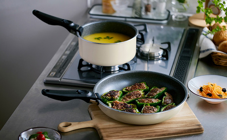 【最短翌日配送】フライパン セット 12点 セット 取っ手が取れる DCI-T12S アイボリー アイリスオーヤマ